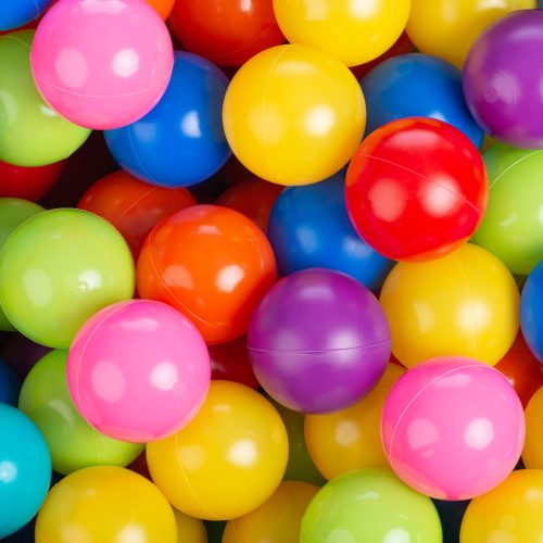 80 Bolas De Plástico Gruesas De 2,16 Pulgadas Para Niños Pequeños, Bebés,  Bolas Para Piscina, Parque Infantil, Tienda De Campaña, Fiesta De  Cumpleaños, Mode de Mujer