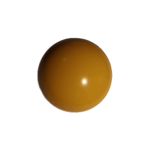 BOLA 85MM COLOR MOSTAZA