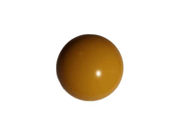 BOLA 85MM COLOR MOSTAZA