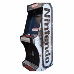 Máquina arcade profesional Magna de Bolakids con pantalla de 24", monedero inteligente y 3.000 juegos retro
